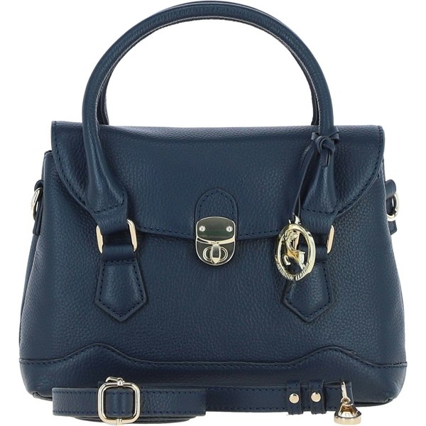 Elegant Leather Handbag With Detachable Crossbody Strap: y-55