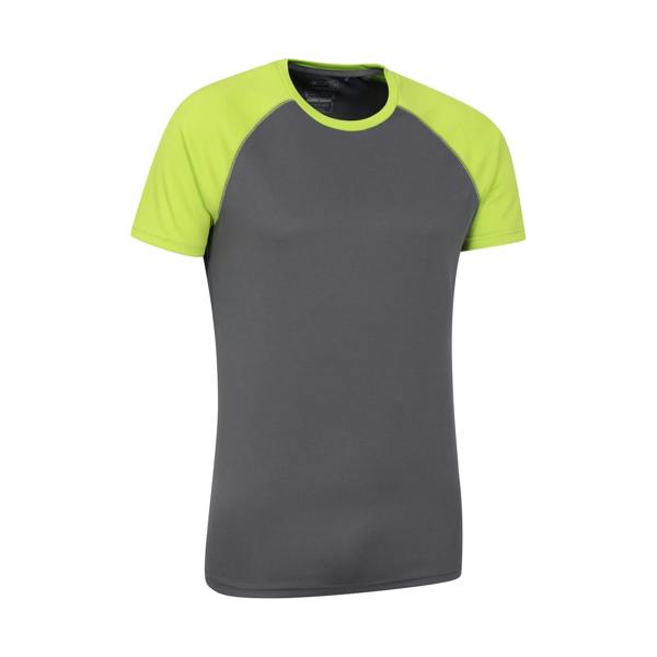Mountain Warehouse Mens Endurance IsoCool T-Shirt - Lime Punch - 