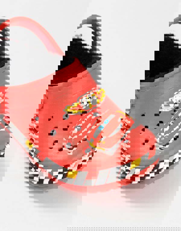 Disney Cars Boys Red Lightning Mcqueen Fur Lined Clogs