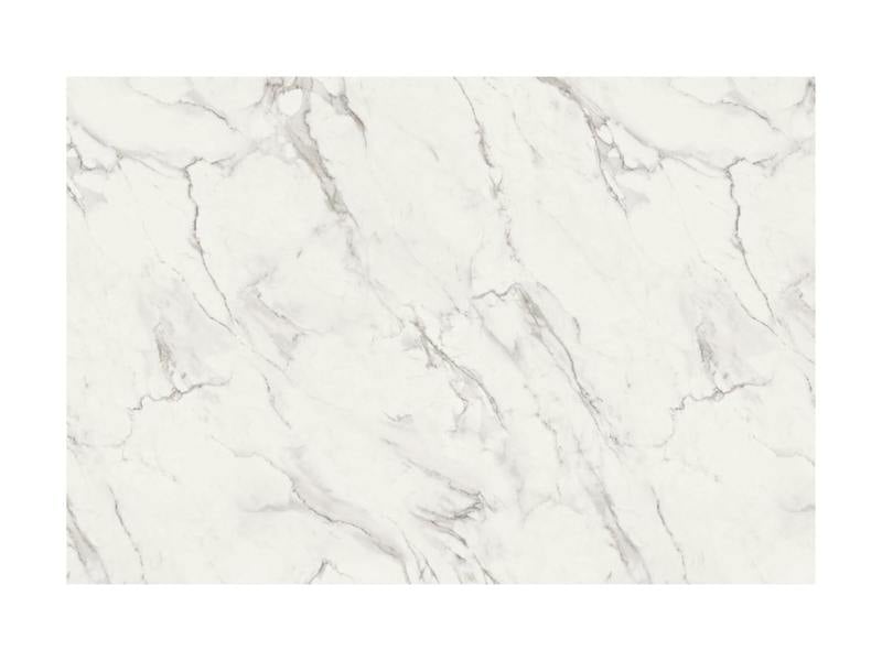 Acantha TV Backboard in White Marble Effect