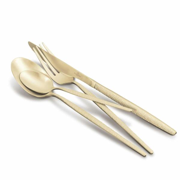 Berlinger Haus 24 Piece Cutlery Set Champagne Gold BH2642