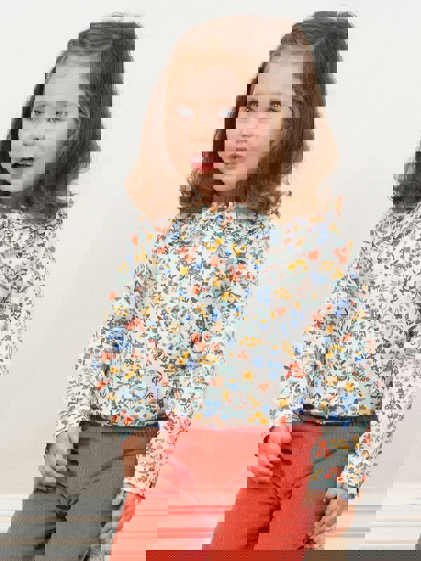 Kite Girls Organic Fairy Flowers Blouse