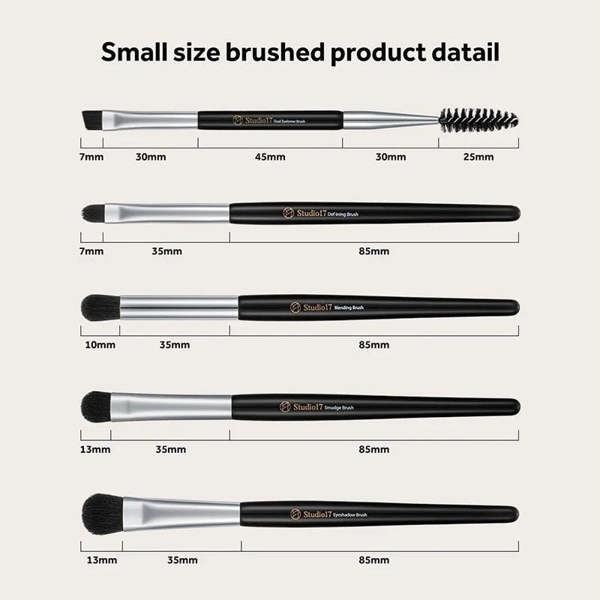 STUDIO17 Eye Makeup Brush Set