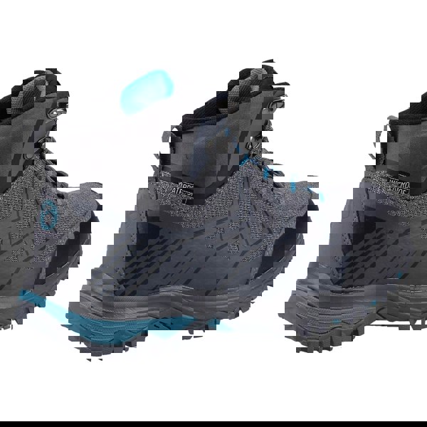 Cotswold Wychwood Mid RPET+Mesh Women's Grey/Blue Hiking Boots