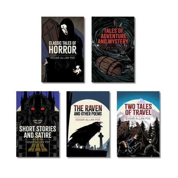 The Edgar Allan Poe Collection: 5-Book paperback boxed set (Classic Collections)