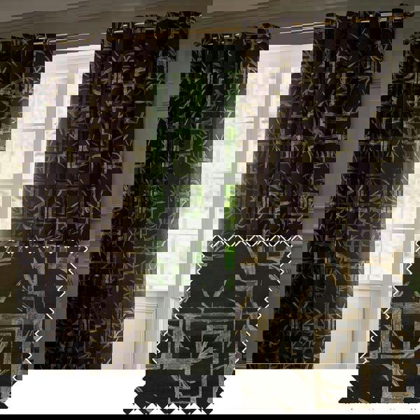 Furn Ultimate Faux Suede Eyelets Blackout Curtains - Petrol