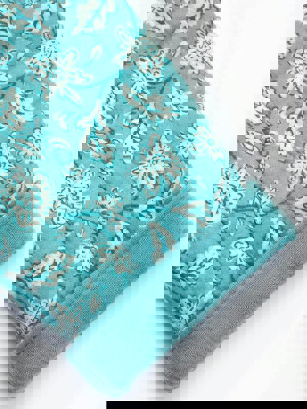 Kite Womens Organic Harbin Quilted Jacket Ocean Bloom