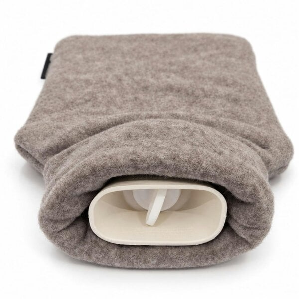 CosyPanda Warm Stone Merino Wool 2 Litre Hot Water Bottle