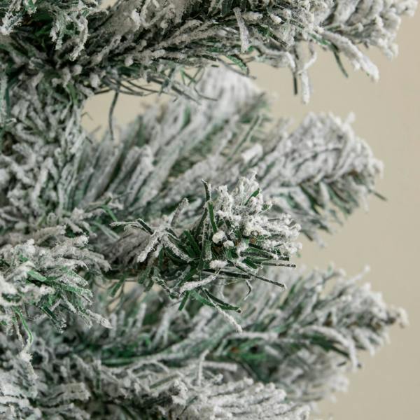 Samuel Alexander 90cm Snowy Fir Christmas Tree with Jute Bag Stand