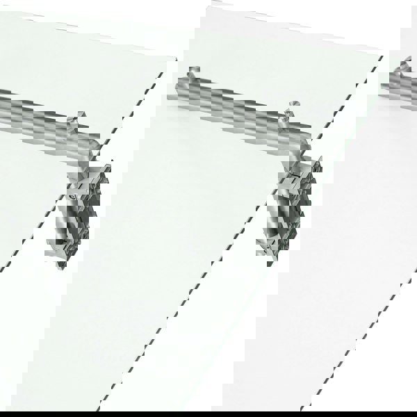 Monstershop Glass Door Canopy & Brackets - 120cm W x 80cm D