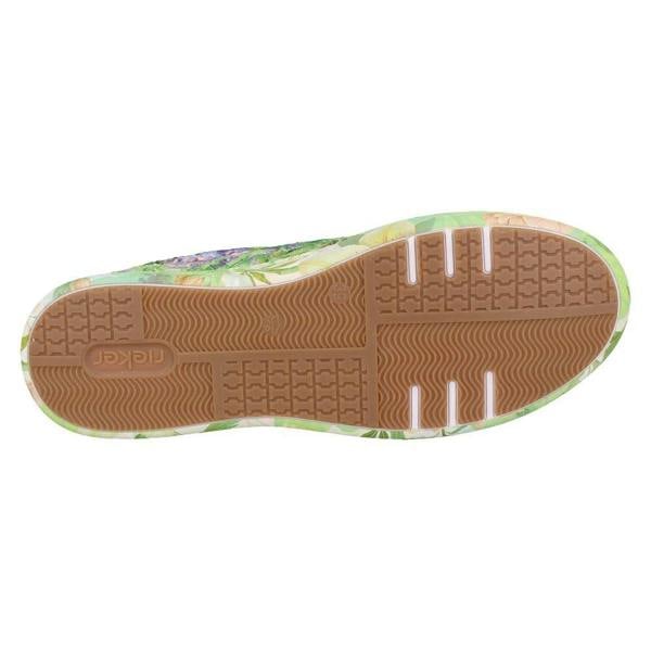 Rieker Ladies Rieker Floral Platform Trainers M7711