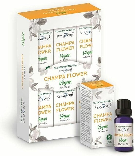 Stamford Vegan Champa Blossom Fragrance Oils, 6 x 10ml