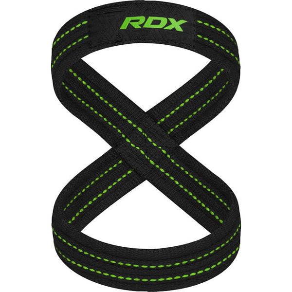 RDX Sports GYM LIFTING COTTON 8 STRAPS ARMY GREEN
