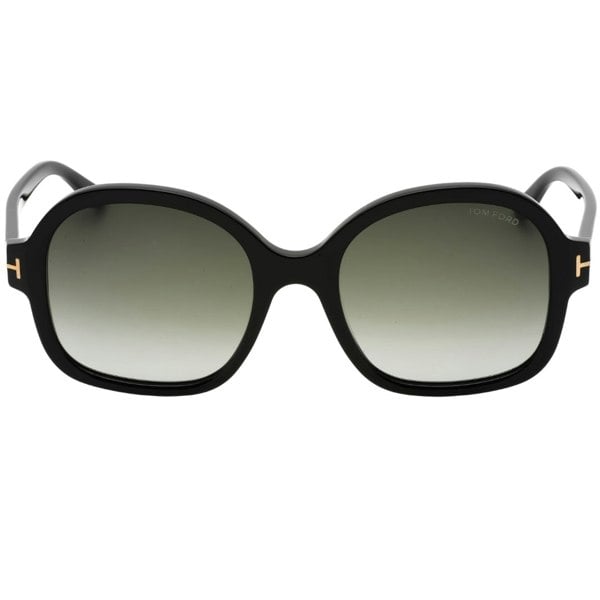 Tom Ford Smoke Lens Shiny Black Sunglasses One Size