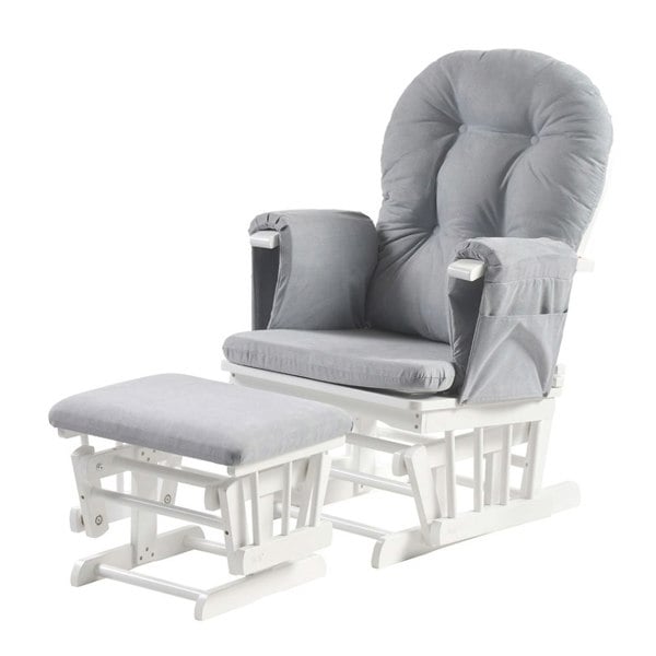 Haywood reclining nursing chair cloud grey