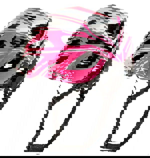 Sport Direct "Team Comp" 24 Vent Adult Bike Helmet Medium 55-58cm White/Pink