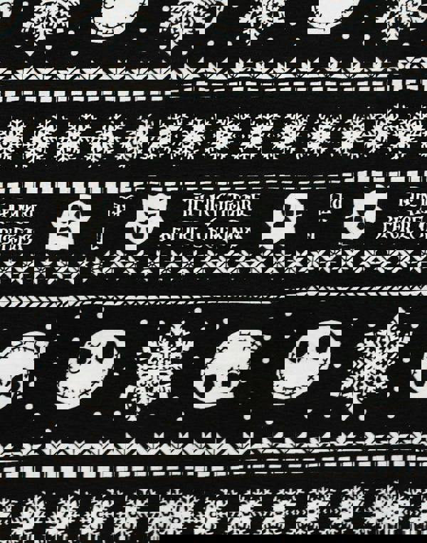 Disney The Nightmare Before Christmas Mens Black Jack Skellington Lounge Pants