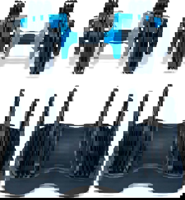 Strongology Urban25 Home Fitness Black and Blue Adjustable Smart Dumbbell from 2.5kg up to 25kg Training Weights