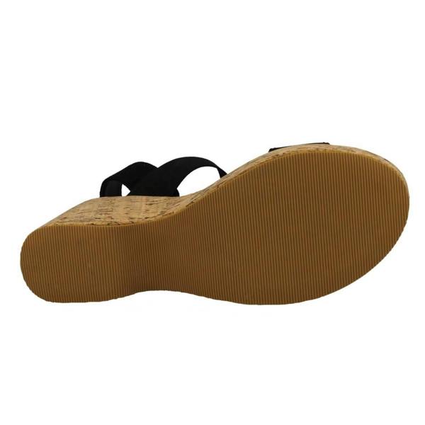 Savannah Ladies Savannah Platform Wedge Sandals F2298