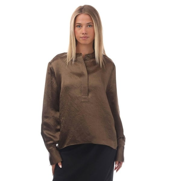 Hugo Boss Womens/Ladies Beshiny Blouse - Green