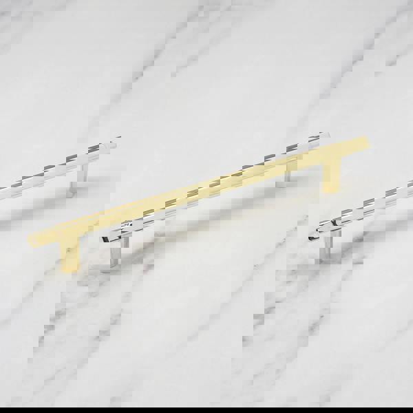 Handle & Home Polished Brass Triangle T-Bars