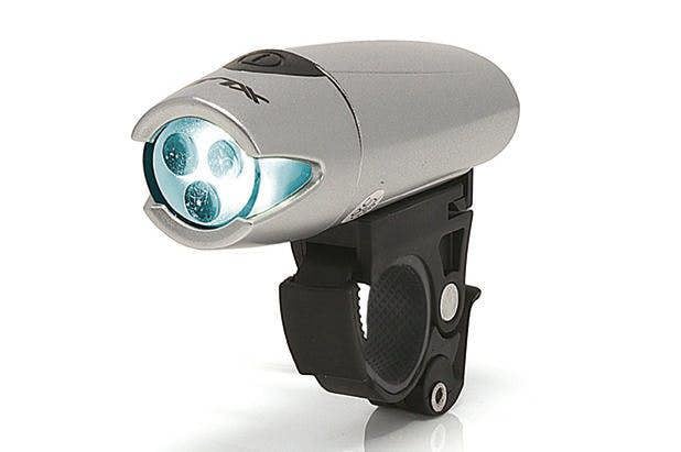 XLC Triton CLF03 High Beamer 3 White LED Front Bike Light - 2 Modes