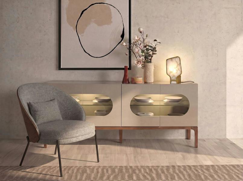 Angel Cerdá Table lamp in natural Alabaster stone and polished gold steel 8118