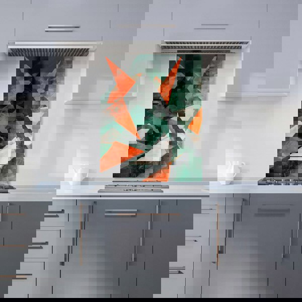 Warren Reed - Designer Curved Geometry Kitchen Splashback