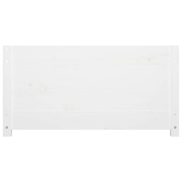 Berkfield Day Bed White 90x200 cm Solid Wood Pine