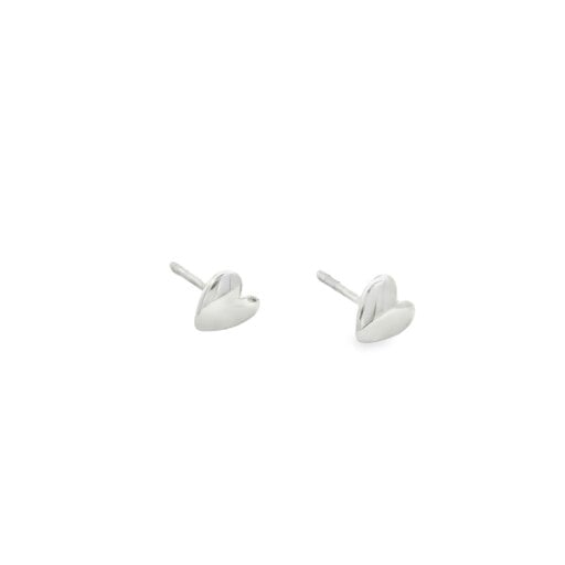 Reeves & Reeves Solid Gold Heart Studs