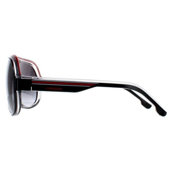 Carrera Sunglasses Speedway/N T4O 9O Black Crystal White Red Dark Grey Gradient
