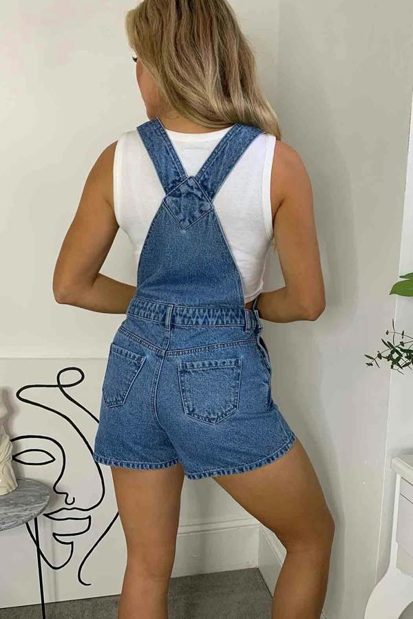 Urban Bliss Easy Dungaree Short