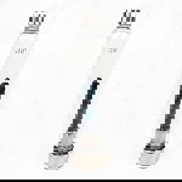 Myga Fluorite Crystal Glass Water Bottle