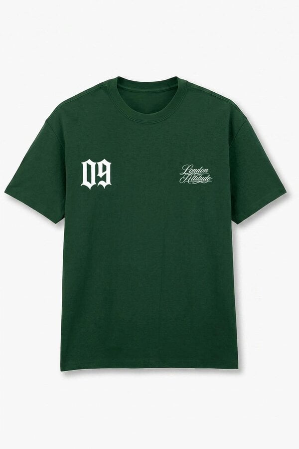 London Attitude Originals 09 Oversized Heavyweight Printed T-Shirt
