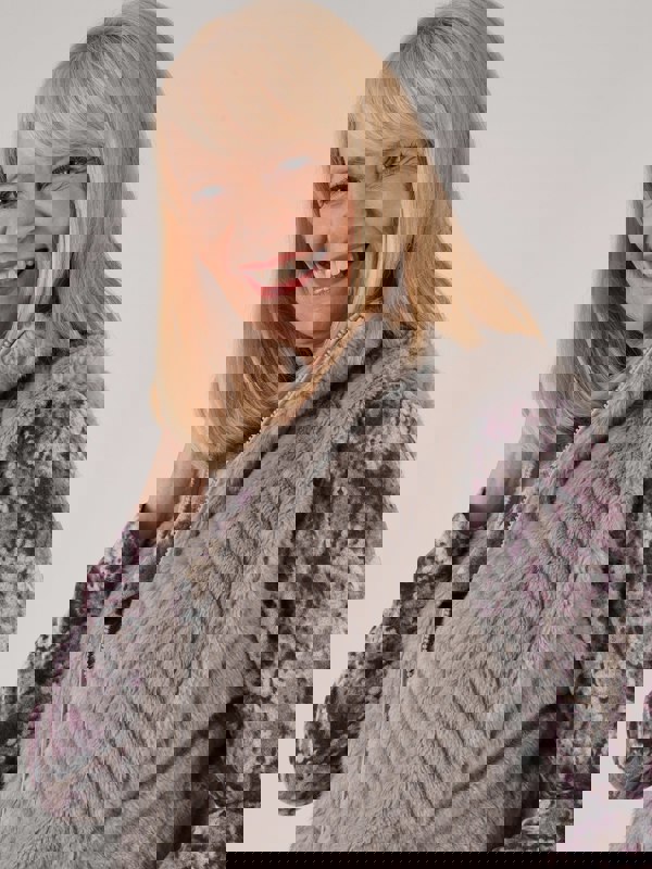 TIGI-Wear Zigzag Textured Gilet