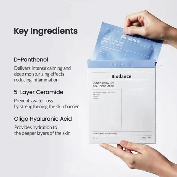 BIODANCE Hydro Cera-Nol Real Deep Mask Sheet 1P