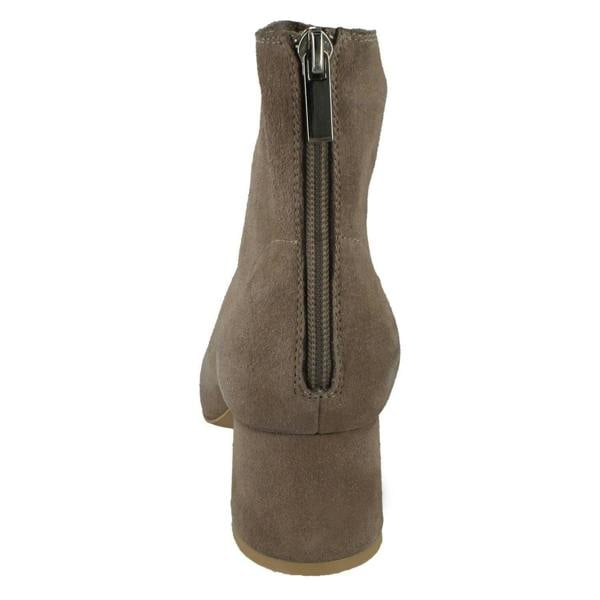 Leather Collection Ladies Leather Collection Suede Leather Ankle Boots F50966