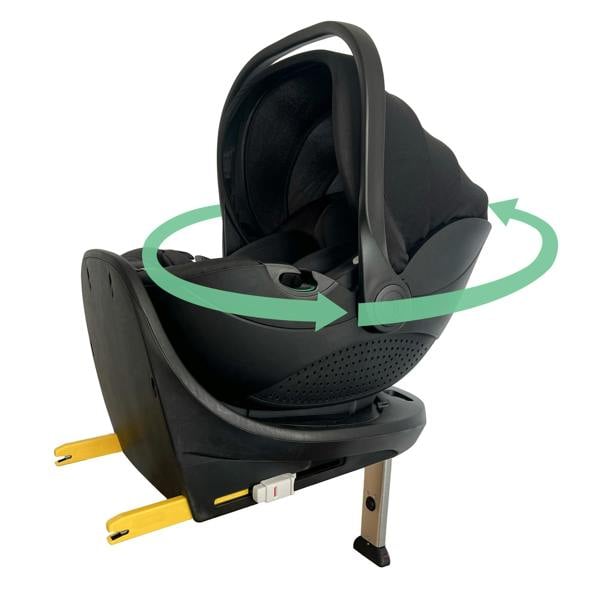 My Babiie MBCS05 Rotating Infant Carrier Car Seat and Base - Black