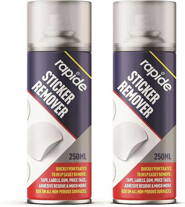 1 x 250ml Sticker Remover Spray Easily Removes Art & Crafts Labels & All Adhesive Residue