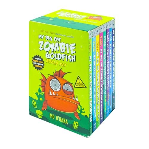 Square Fish My Big Fat Zombie Goldfish Boxed Set 8 Books Collection by Mo O'Hara