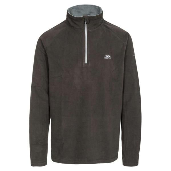 Trespass Mens Blackford Microfleece - Black