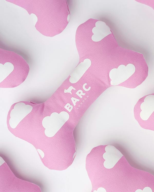 Barc London Cloud Squeaky Dog Bone Toy