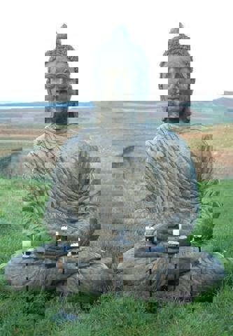 Large Meditating Buddha Garden Ornament