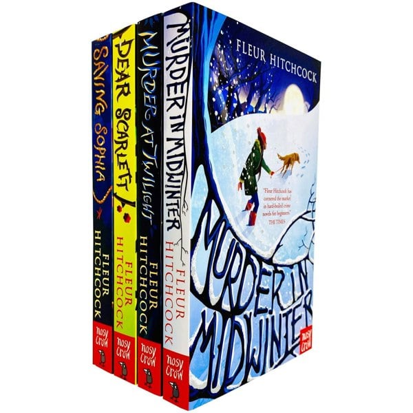 Fleur Hitchcock 4 Book Set - Murder In Midwinter, Murder At Twilight, Dear Scarlett, Saving Sophia