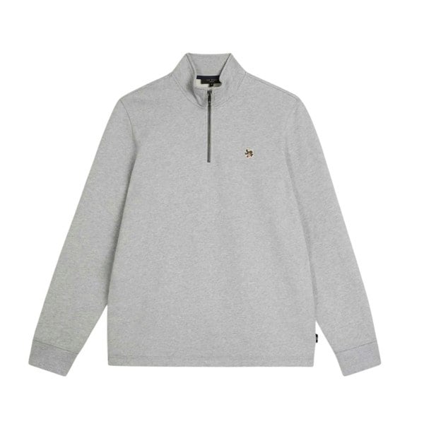 Ted Baker Unisex Adult Kilbrn Quarter Zip Sweatshirt - Grey