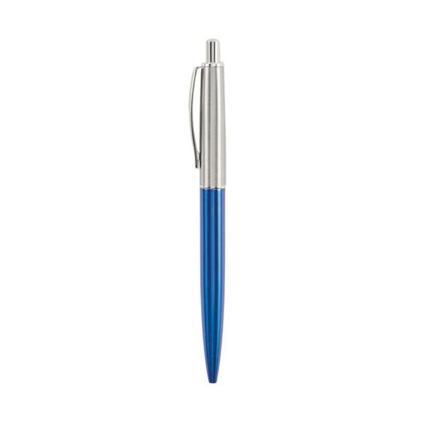MidOcean Graz Push Button Pen - Blue - 
