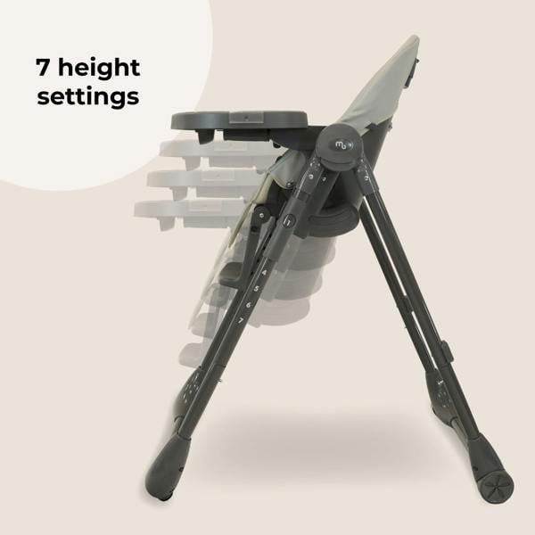 My Babiie MBHC9 Luxe Highchair - Grey