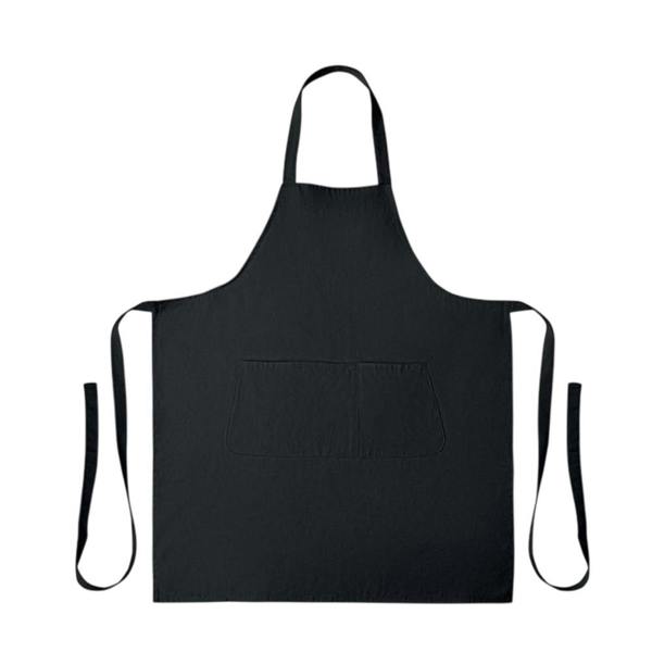 MidOcean Gamma Organic Cotton Bib Apron - Black - 