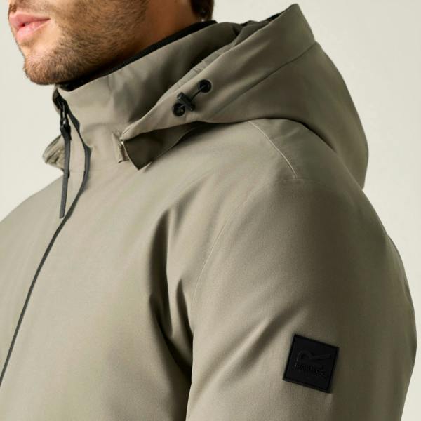 Regatta Mens Merzen Insulated Waterproof Jacket - Smokey Olive - 
