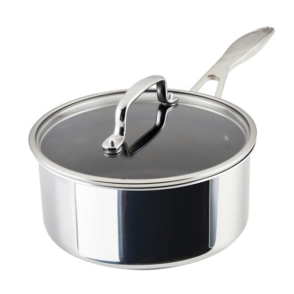Circulon Stainless Steel Extreme Non-Stick Saucepan, 20cm/2.8L